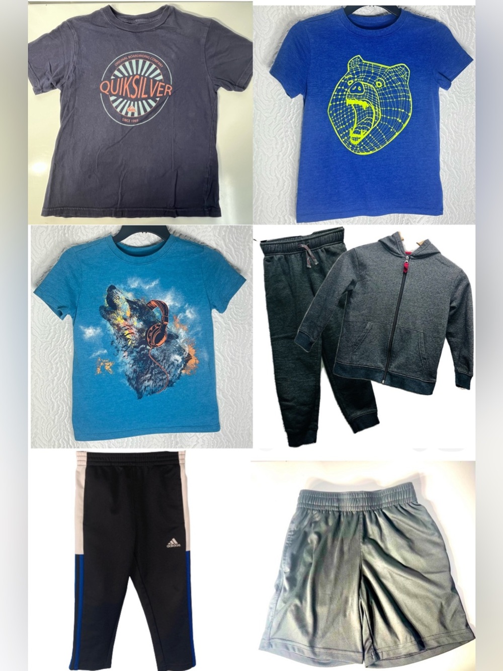 ⚡ Boys Size 4 Active & Play Outfit Bundle – 6-Piece Sporty Lot!